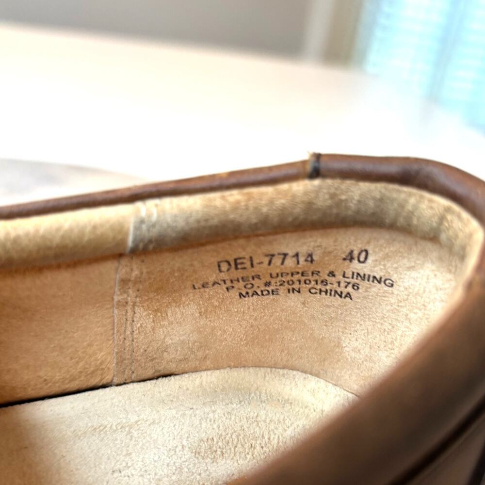 Alegria Deliah Leather Slip On Clogs Brown Comfort Nursing Shoes Women's Sz 10 - Picture 11 of 12